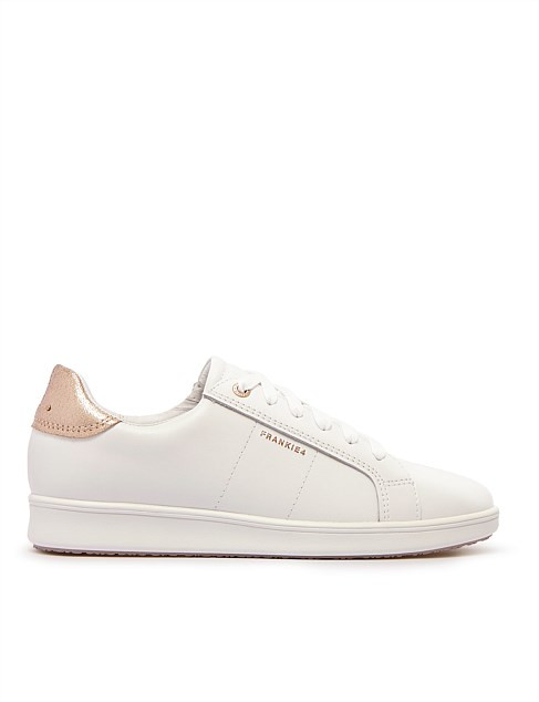 Frankie4 Jackie V White Rose Gold Sneaker | David Jones | David Jones (Australia & New Zealand)