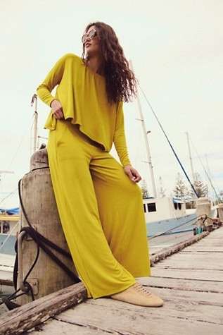 Good Feels Long Pant Set | Free People (Global - UK&FR Excluded)