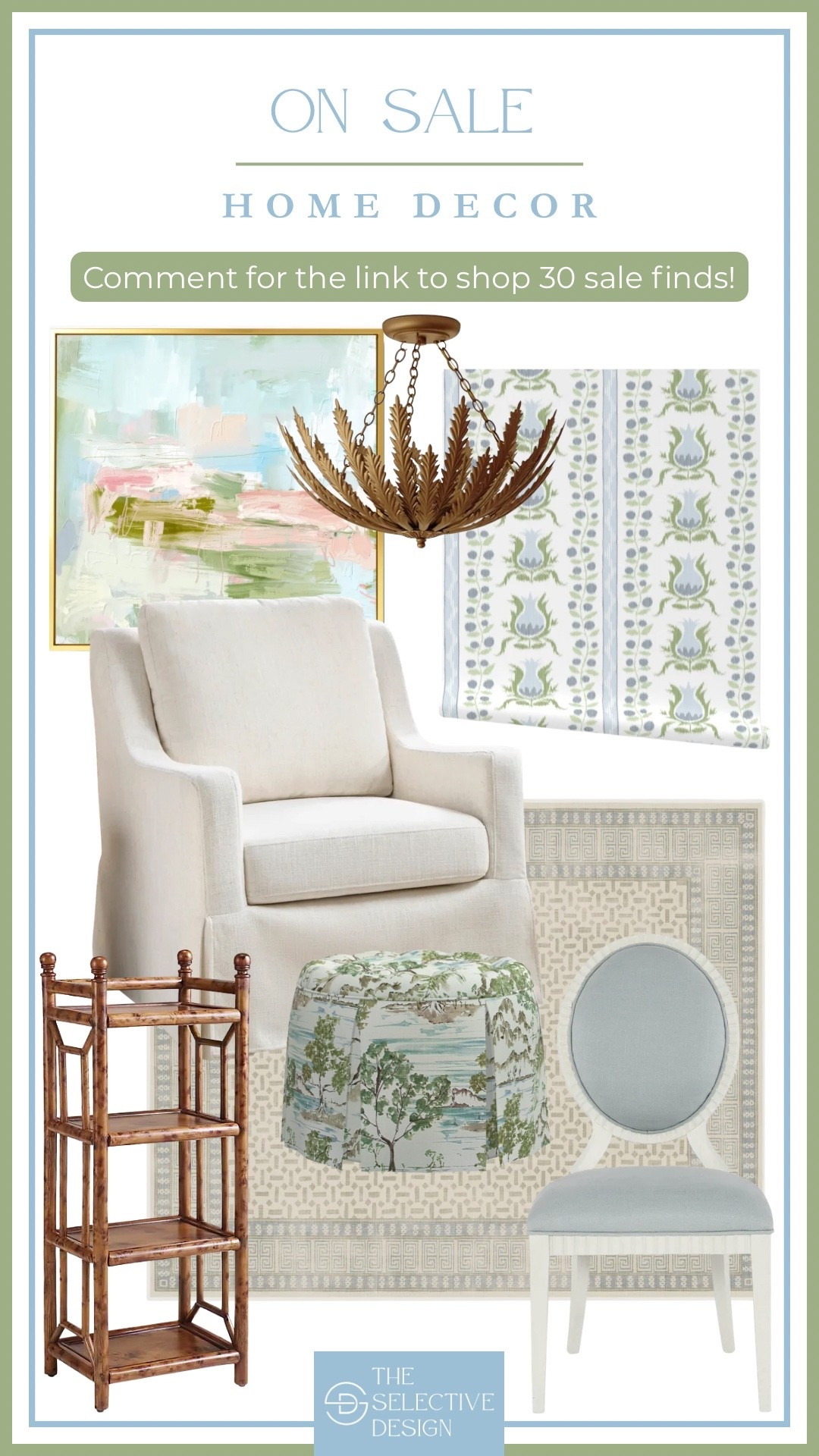 So many great home decor finds on sale! Perfect for an affordable, classic and colorful living room design! 

Classic living room decor | traditional living room decor | Grandmillennial living room decor | home decor on sale | affordable home decor | sale finds | preppy home decor | colorful home decor

#LTKHome #LTKSaleAlert