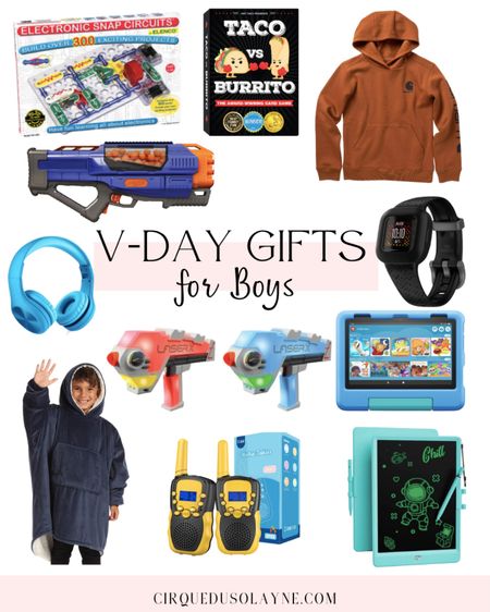 Valentine’s gifts for boys. Gifts for boys for Valentine’s Day  

#LTKSeasonal #LTKunder100 #LTKkids