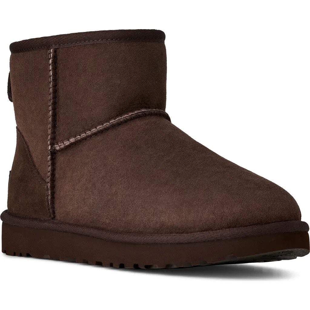 UGG(r) UGG Classic Mini II Genuine Shearling Lined Boot in Dusted Cocoa at Nordstrom, Size 6 | Nordstrom