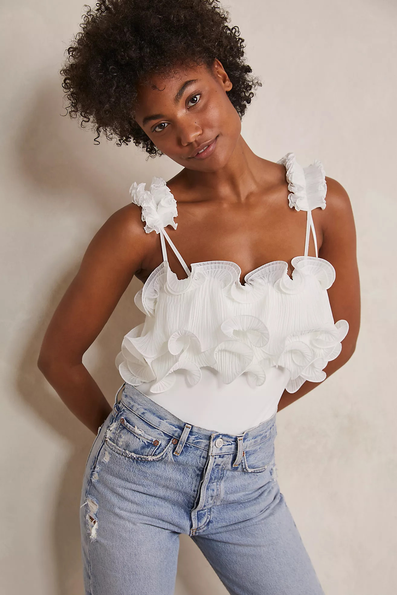 For The Frill Of It Bodysuit | Free People (Global - UK&FR Excluded)