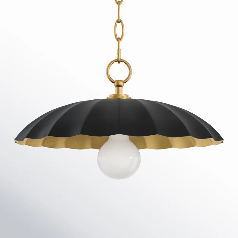 Granduca Single Light Metal Steel Dimmable Pendant | Birch Lane