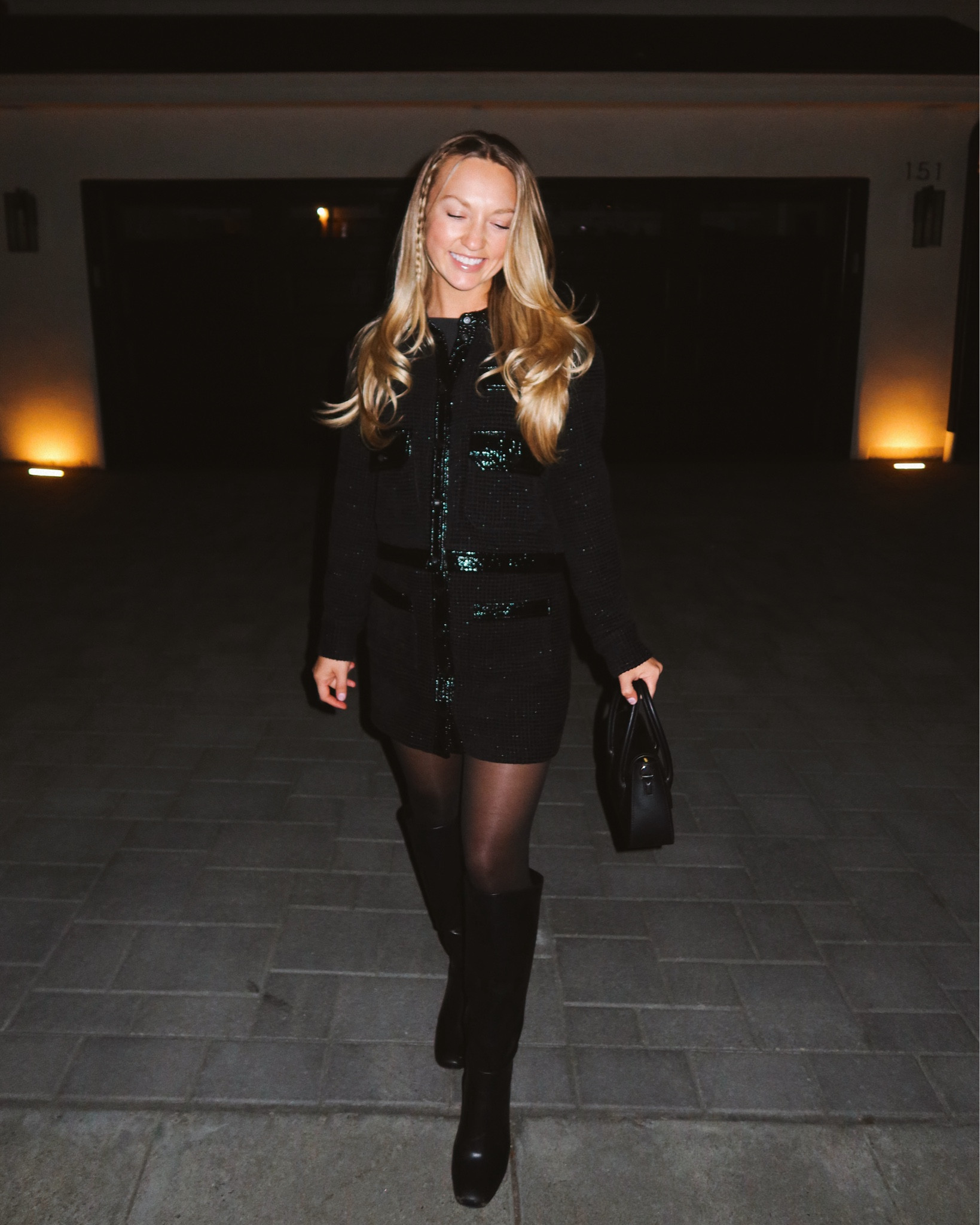 All black for a night out to dinner 🖤 

#LTKStyleTip #LTKHoliday #LTKSeasonal