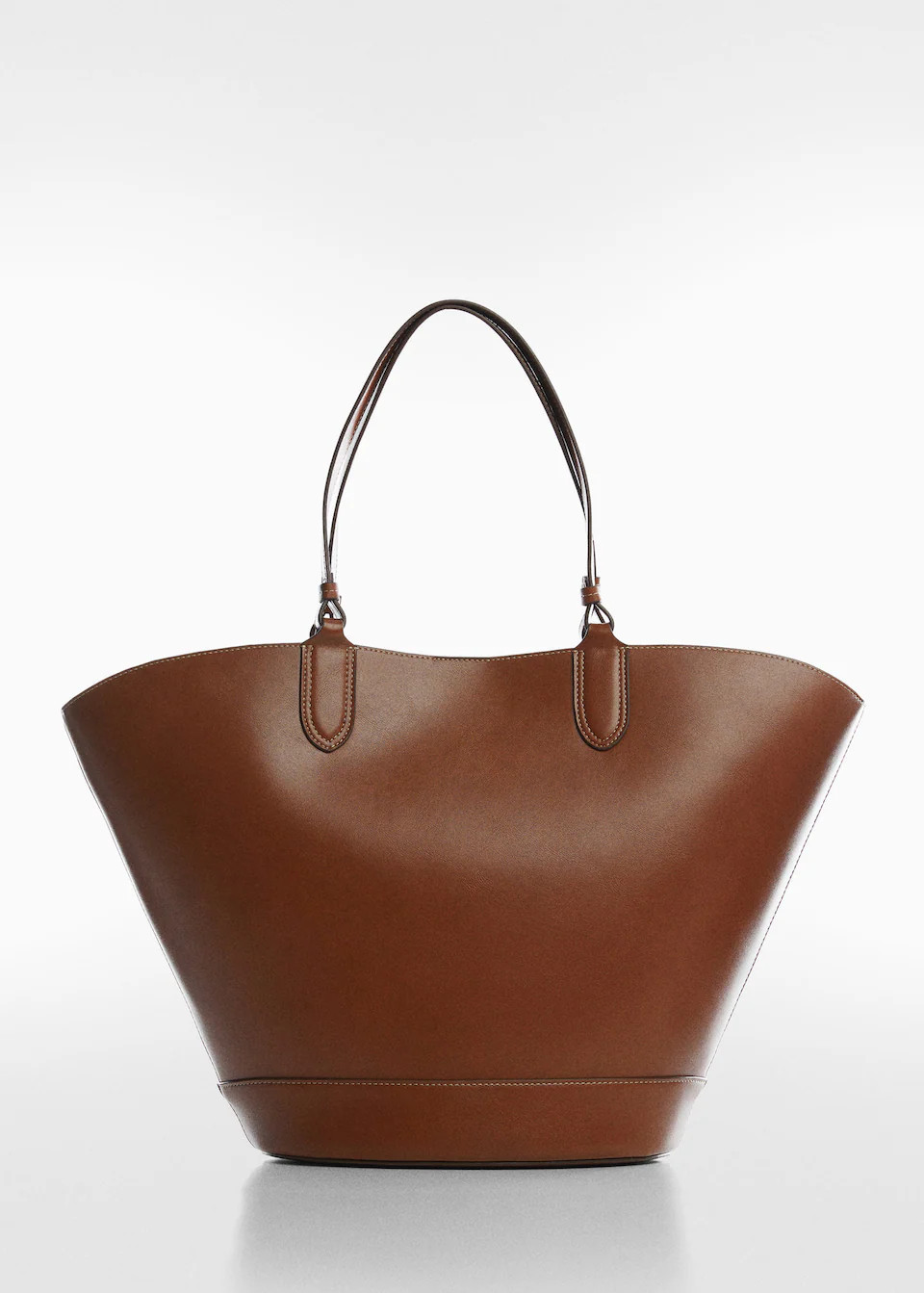 Shopper bag mit leder-effekt -  Damen | Mango Schweiz | Mango CH