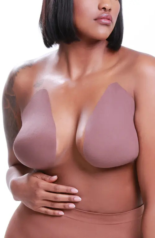 Brassybra 3-Pack Adhesive Bra in Cocoa at Nordstrom, Size Dd | Nordstrom
