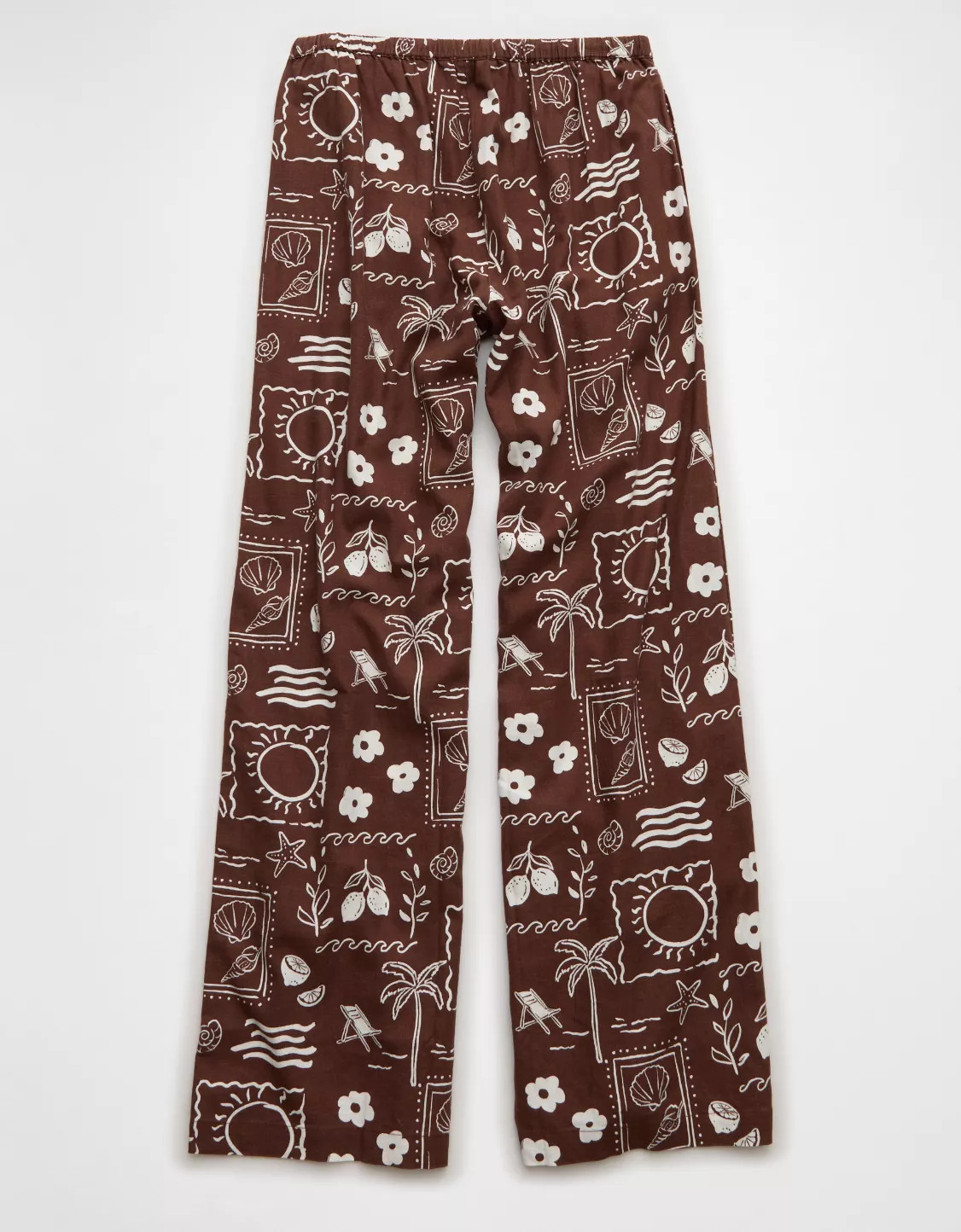 AE Mid-Rise Linen-Blend Pant | American Eagle Outfitters (US & CA)