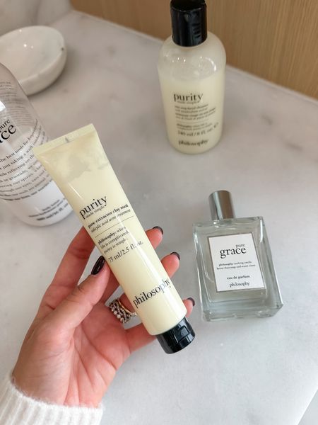 Shop my @lovephilosophy favorites during their biggest Black Friday promo! 
I love the Purity face cleanser, Pure grace fragrance and lotion long time favs and the prettiest “clean” scent 
#lovephilosophy #ad

#LTKGiftGuide #LTKCyberWeek #LTKHoliday