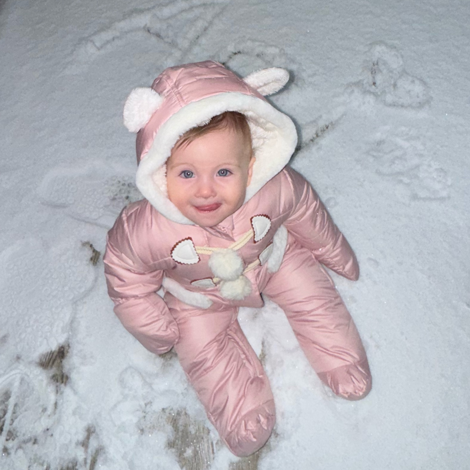 Super cute baby snowsuit! From Amazon! Runs true to size! 

#babywinteroutfit 

#LTKFindsUnder50 #LTKTravel #LTKBaby