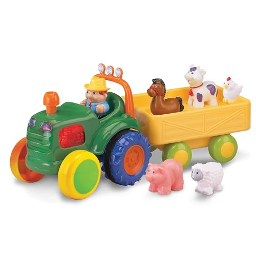 Kidoozie Farmer & Friends Tractor – Farm Playset with Toy Tractor, Figure and Farm Animals – Suitable for Toddlers and preschoolers Ages 12+ Months | Amazon (US)