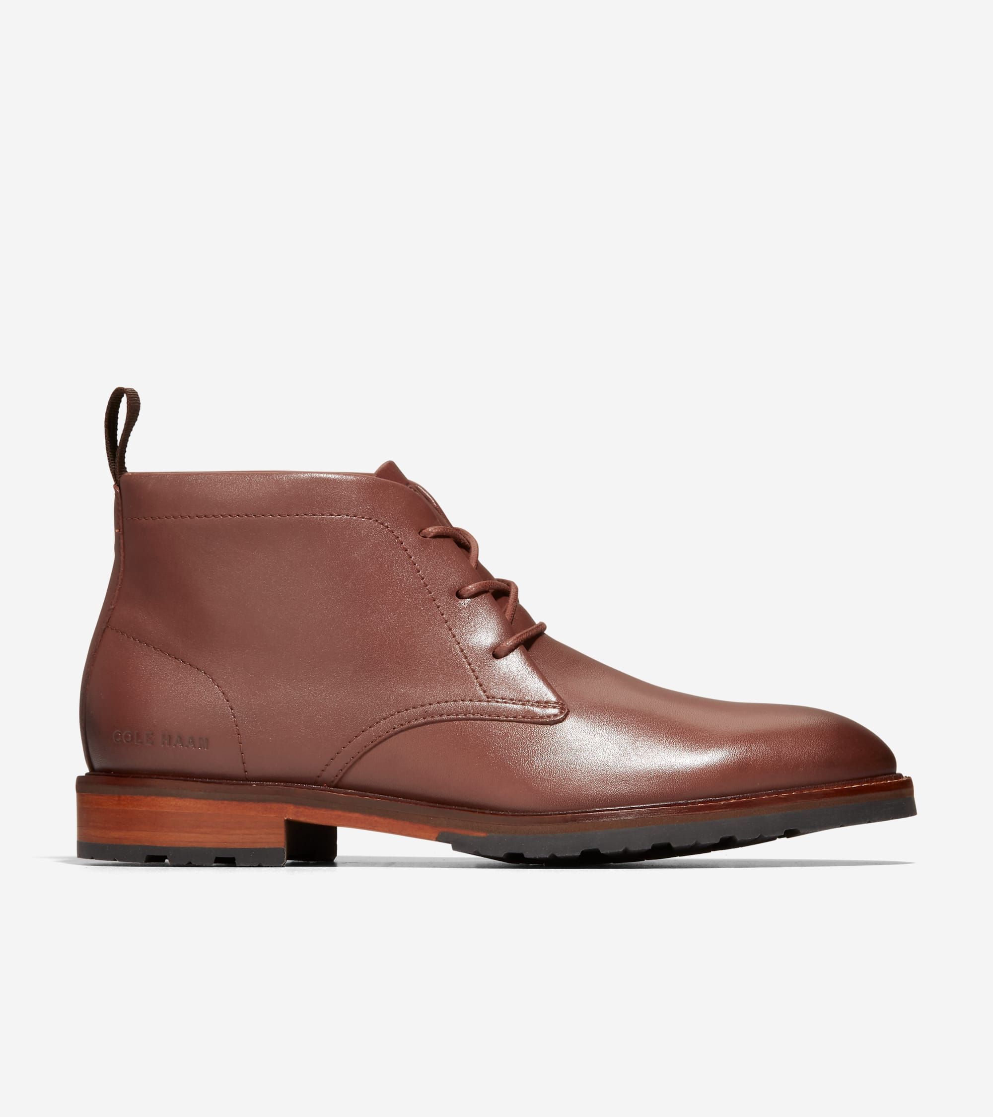 Men's Berkshire Lug Sole Chukka Boots in Brown | Cole Haan | Cole Haan (US)