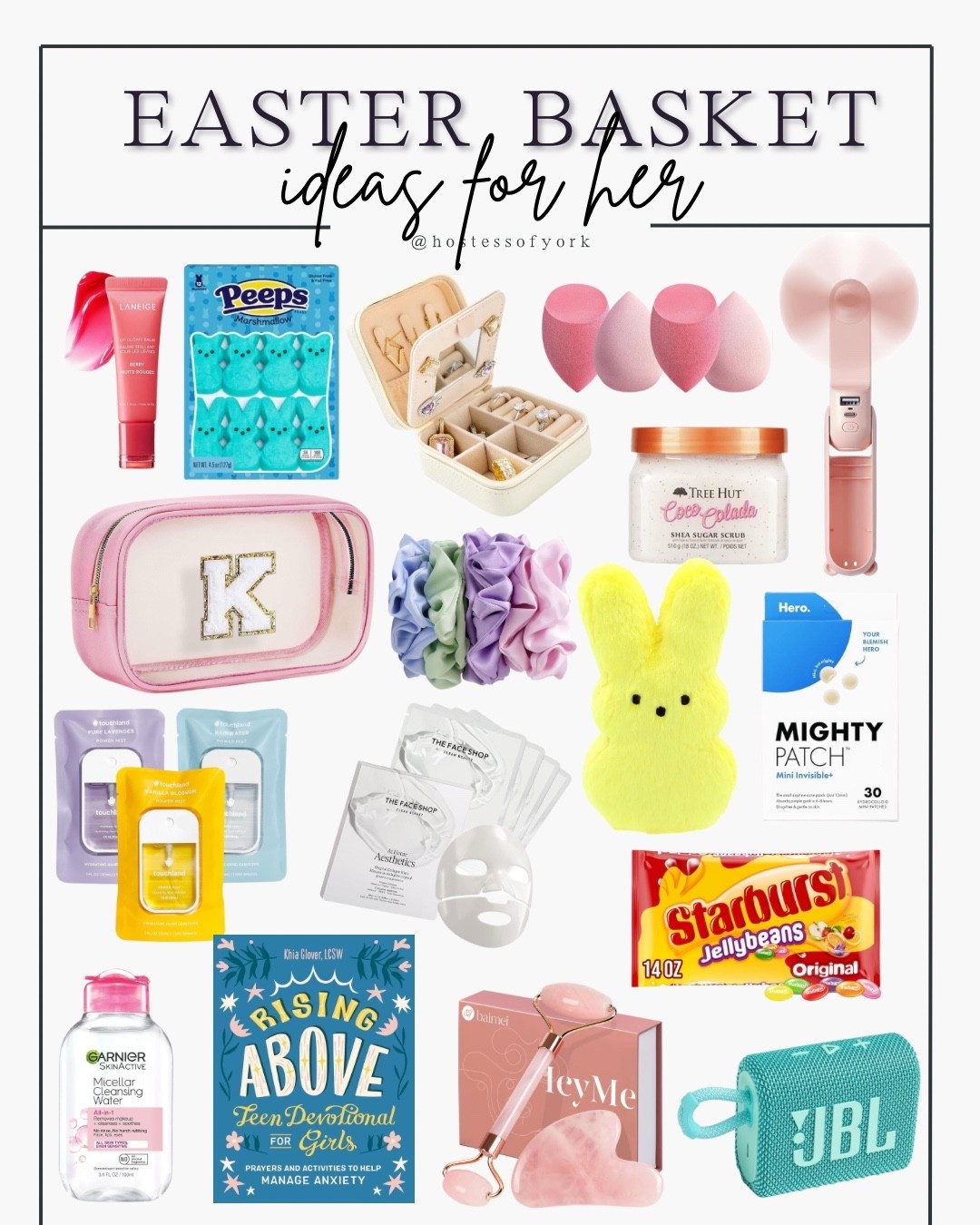 Easter basket stuffers for her! Ideas for teens, kids and more!

#easter #gifts #basket #spring #candy #skincare #cosmetics #selfcare #travel #vacation #holiday 

#LTKSaleAlert #LTKselfcare #LTKSeasonal