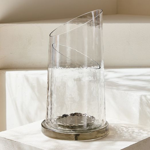 Layered Glass Hurricanes | West Elm (US)