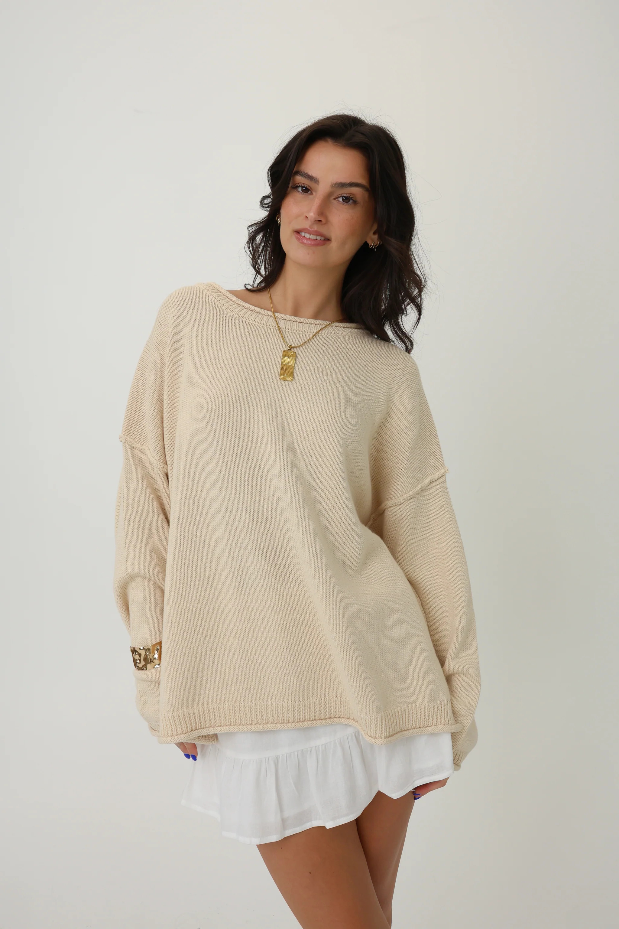 Autumn Breeze Sweater | Grey Bandit