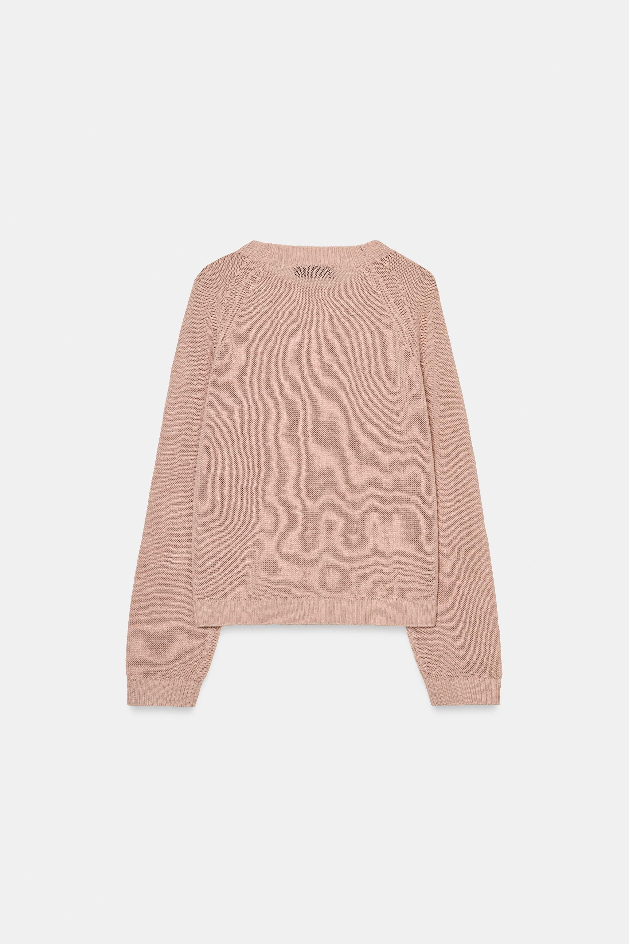 BUTTON KNIT JUMPER | Zara US
