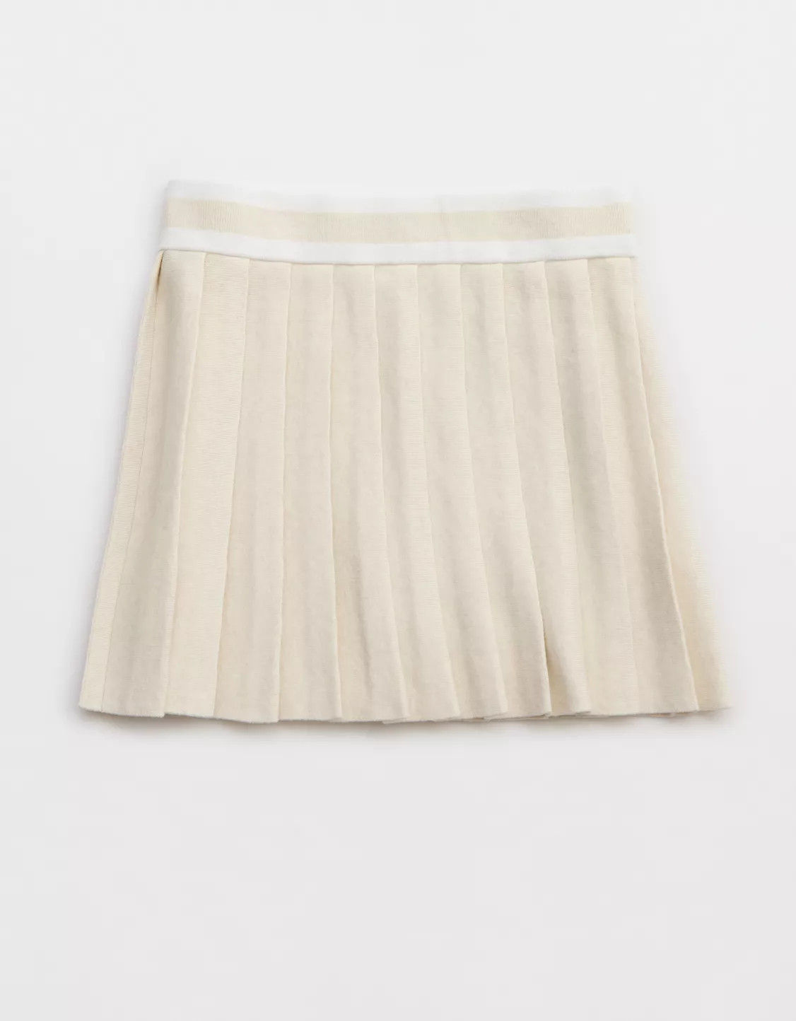 Aerie Pleated Sweater Mini Skirt | American Eagle Outfitters (US & CA)