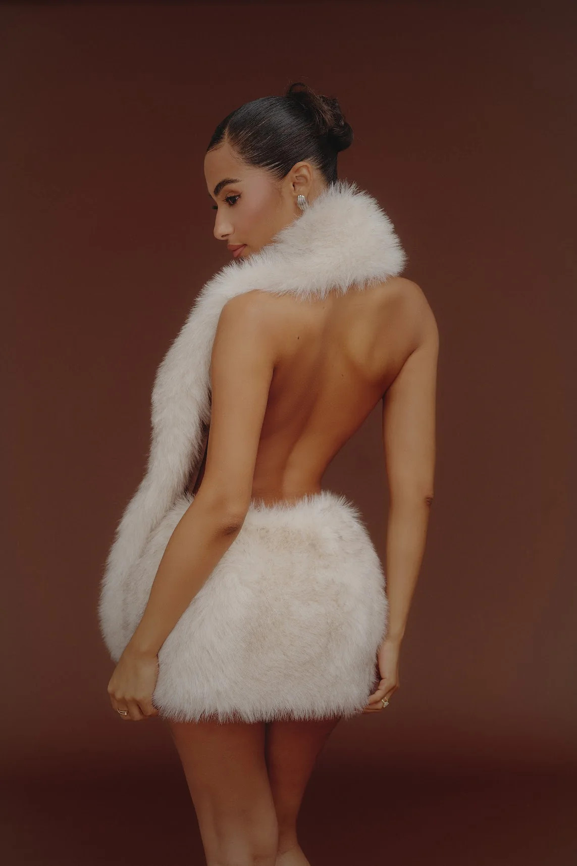 The Maple Mini Skirt in Cream | Mars The Label