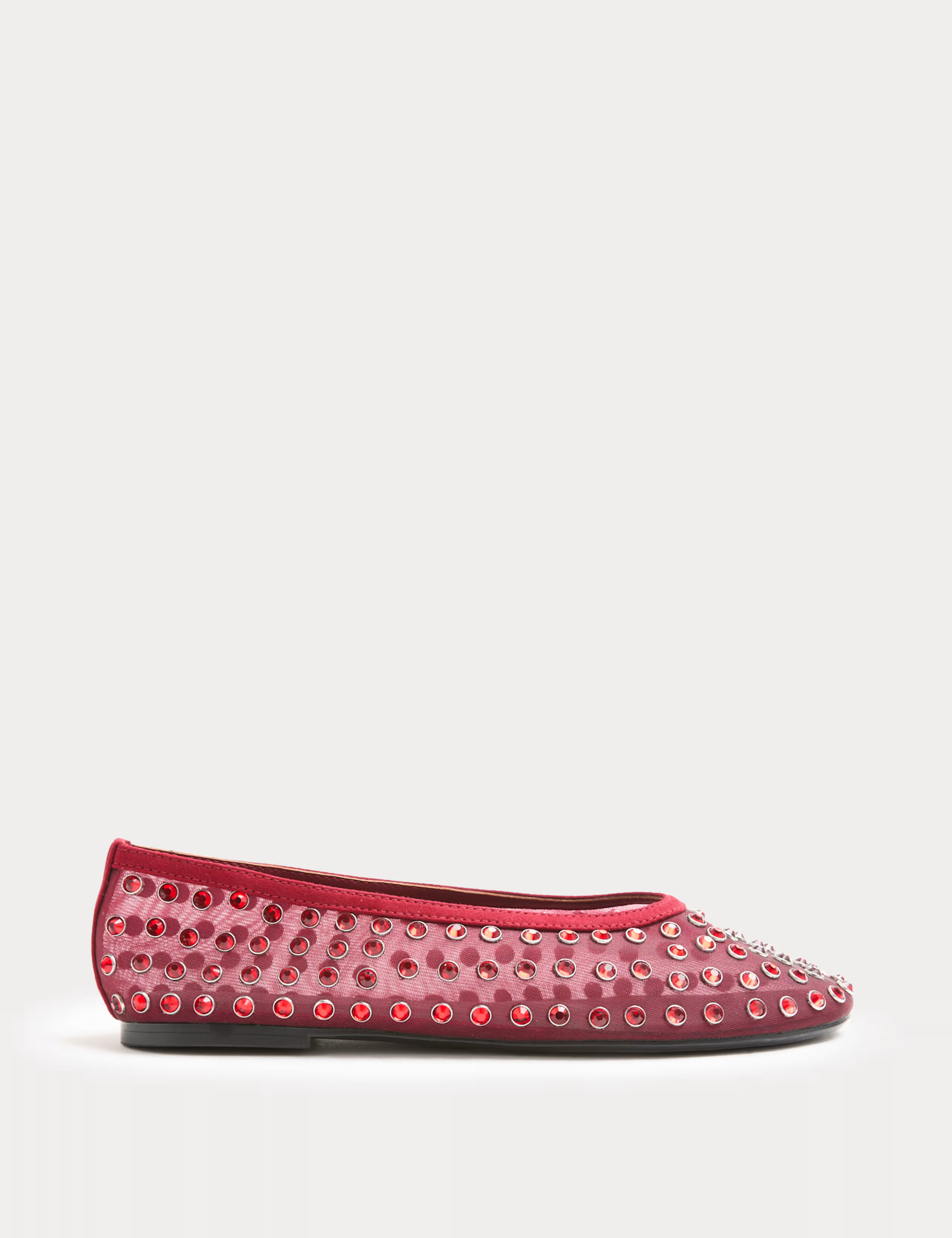 Gem Studded Flat Ballet Pumps | M&S | M&S | Marks & Spencer (UK)