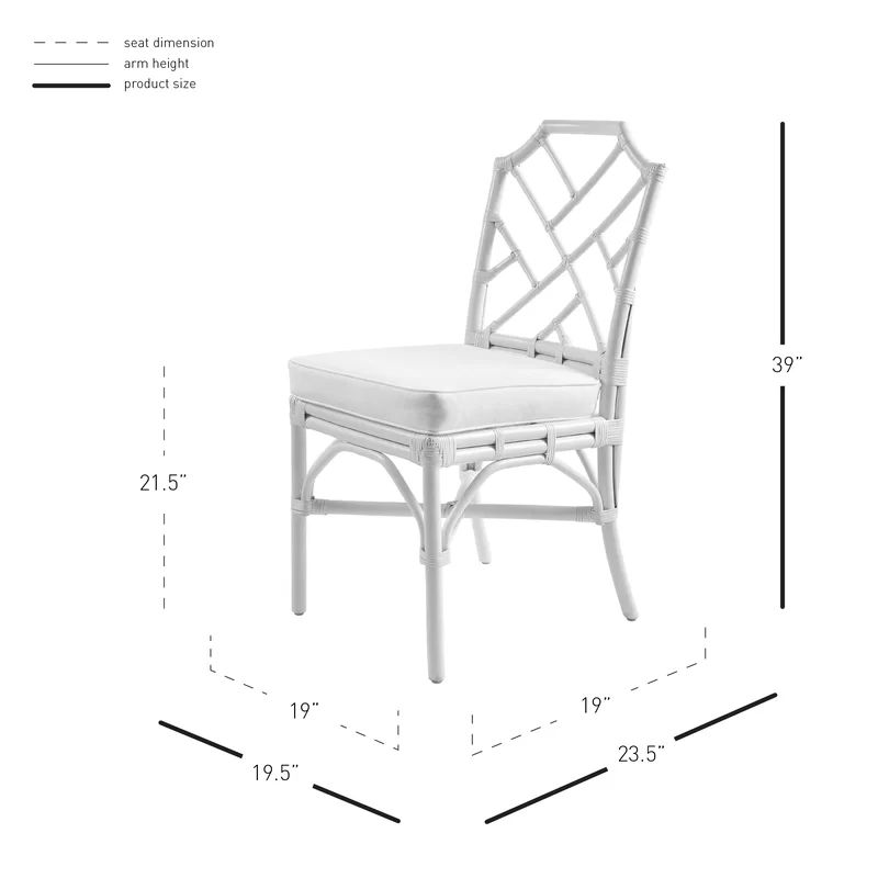 Ryman Cross Back Side Chair (Set of 2) | Wayfair North America