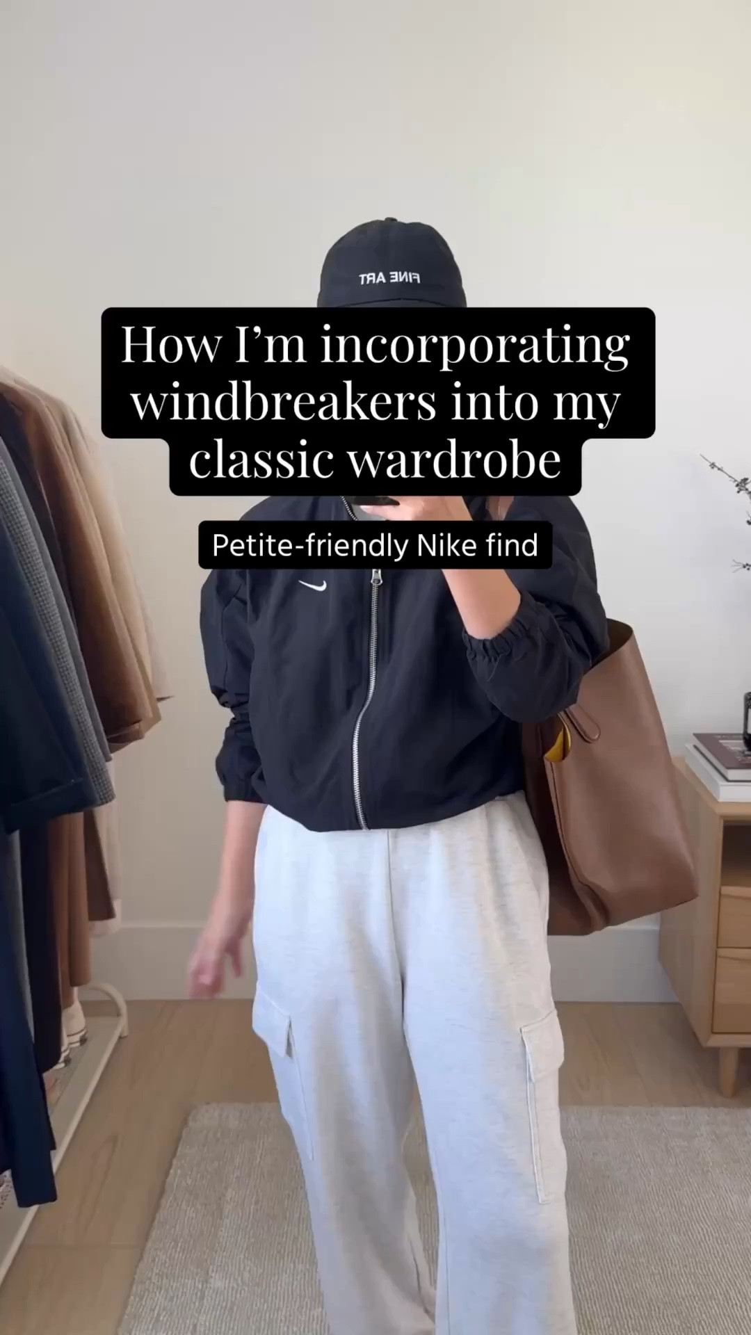 Mom drop-off outfit ideas. Windbreaker on major sale! 

Windbreakers are having their moment right now and as someone who loves a sporty look, I'm love it! This one is cropped with a drop shoulder, which is my favorite fit. I could have sized up to a small, but the shoulders are quite large. 
 
Nike windbreaker xs
Aritzia tee medium
Varley joggers xs 26" inseam
Larroude sneakers 6 (runs small)
Mansur Gavriel tote
Similar hat linked
Quince earrings 

Athleisure, spring outfits, spring style, petite style, sneakers 



#LTKmomlife #LTKSaleAlert #LTKPetite