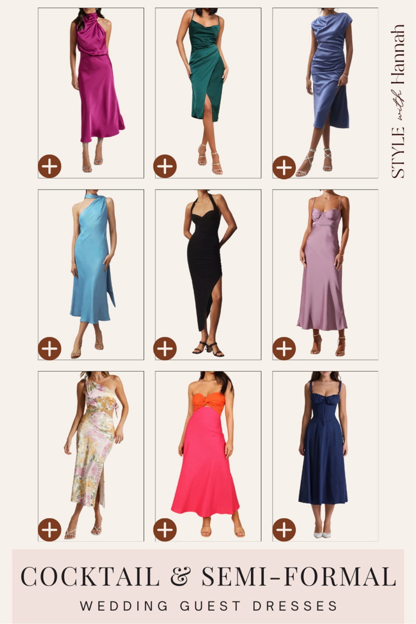 Cocktail and semi-formal wedding dress guest ideas ✨ 

#LTKwedding