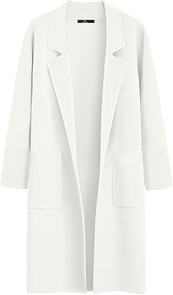 LILLUSORY Women's Long Dressy Cardigan Sweaters Fall Oversized Cozy Jacket Outfits 2025 Date Nigh... | Amazon (US)