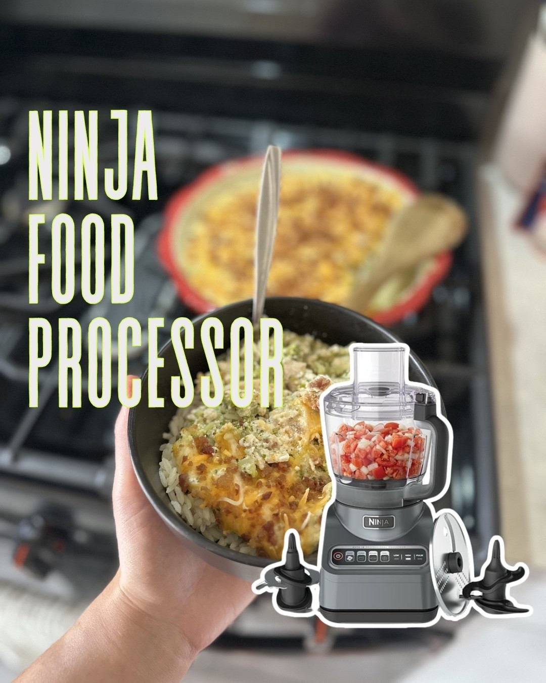 I made a Broccoli Chicken Bake by one of my favorite fitness influencers and it was bomb.com! My Ninja Food Processor made it so easy to make this dish! I have the system that does smoothies as well but this is a great option if you’re just looking for a great food processor !

#LTKmomlife #LTKfoodie #LTKvlog