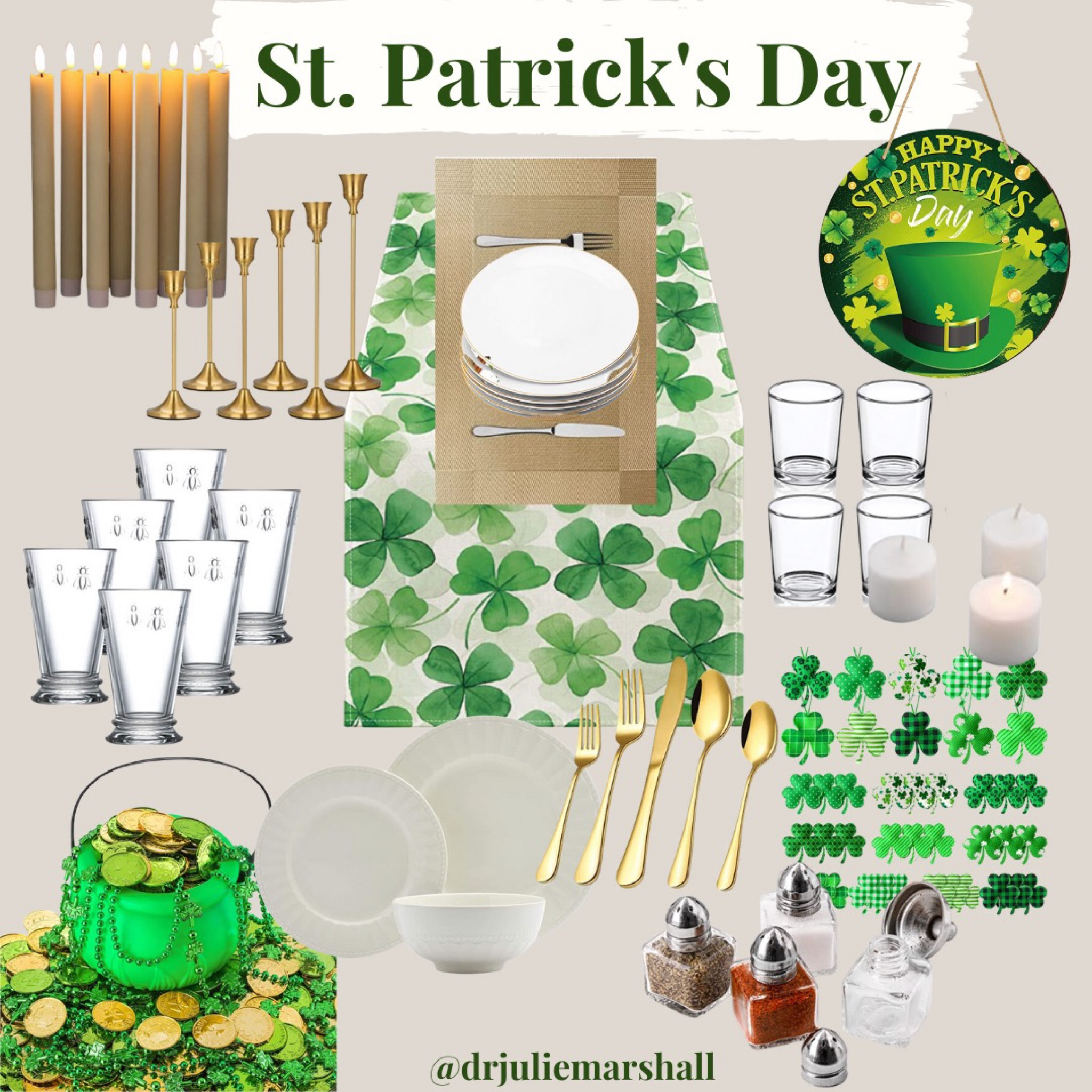 St. Patrick’s Day is almost here and I have found all the best decorations! Having a fun party or just want to decorate your house for the holiday, there are the perfect finds! #stpatricksday #stpattysday 

#LTKhome #LTKSeasonal #LTKFind