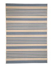 Indoor And Outdoor Striped Rug | Marshalls