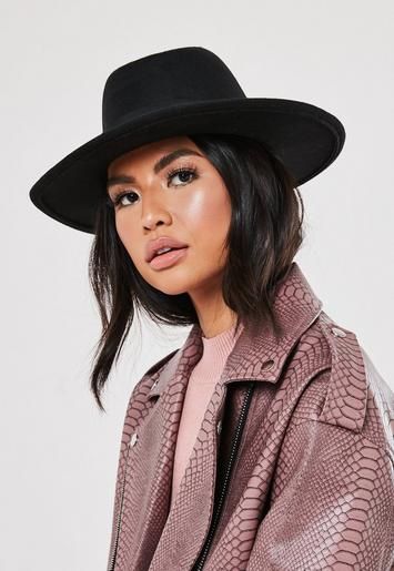 Missguided - Black Ribbon Detail Fedora Hat | Missguided (UK & IE)