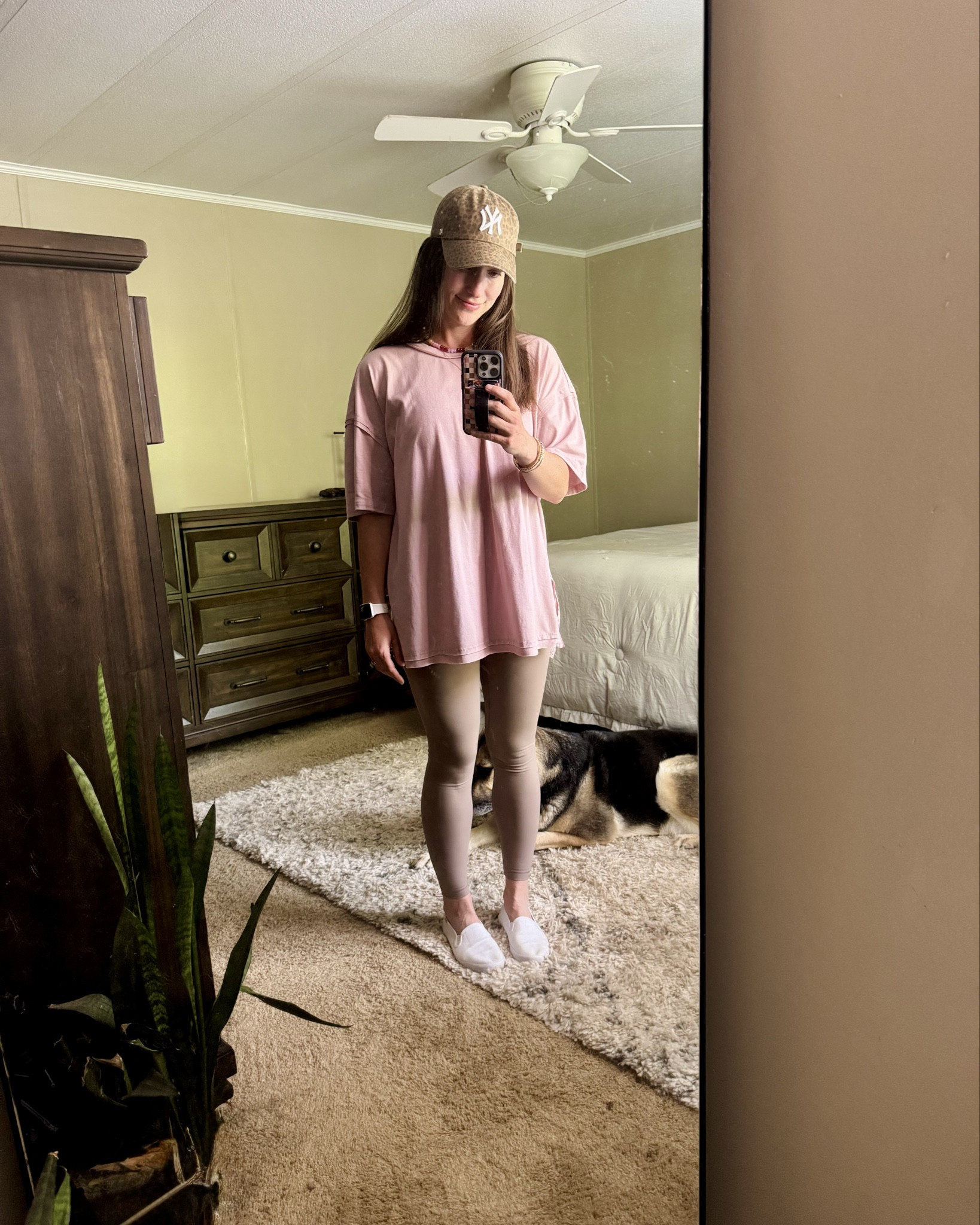 Casual spring outfit for running errands, sports, lunch, shopping, just about anything! A mix of Amazon, Abercrombie, and Lululemon.

Mom | Leggings | Oversized Tee | Cute | Comfy

#LTKActive