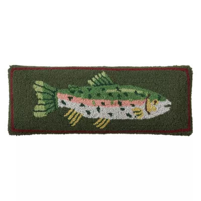 Makers Collective Camp Wandawega Trout Hook Pillow | Belk