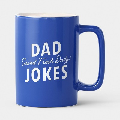 14oz Dad Jokes Tall Can Mug Blue - Room Essentials™ | Target