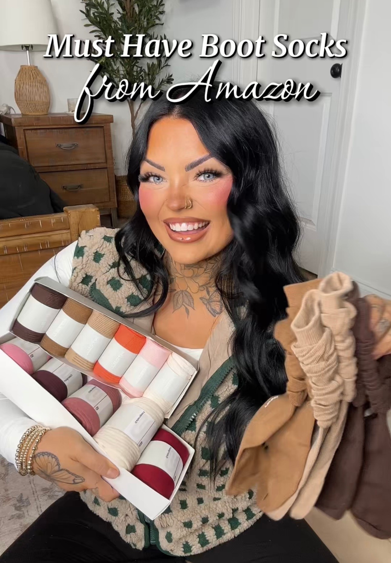 Obsessed with these multi-packs of boot socks from Amazon! So many different styles and color options. 🧦

#LTKMidsize #LTKgrwm #LTKSaleAlert