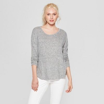 Women's Long Sleeve Cozy Knit Top - A New Day™ | Target