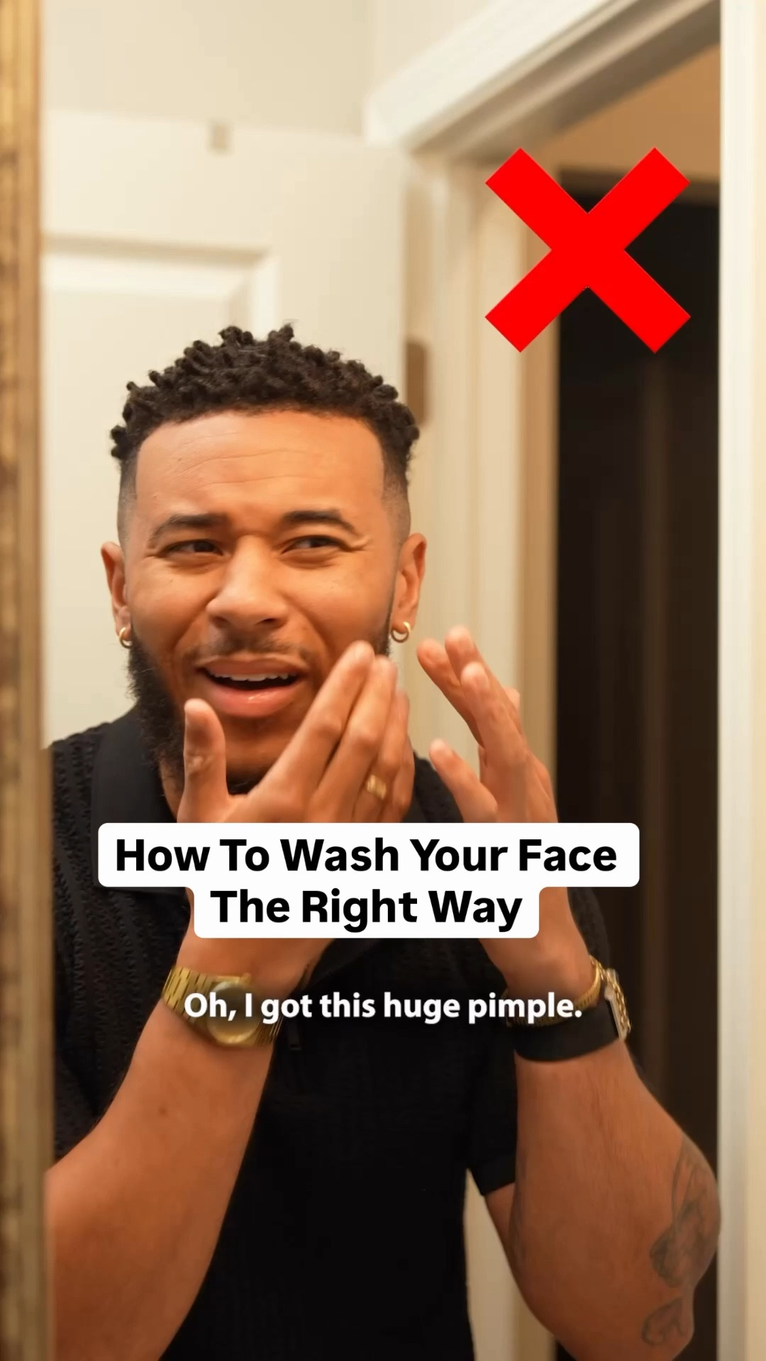 How to wash your face 