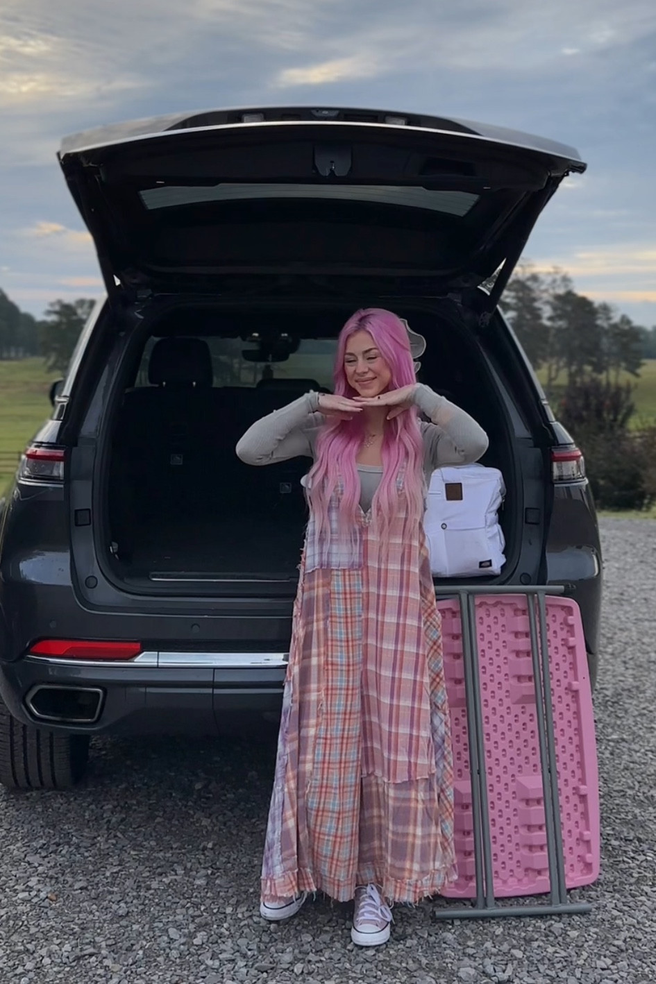 jumpsuit; Cksquared Boutique; code allynicole 
Bodysuit is old, also from Cksquared :)