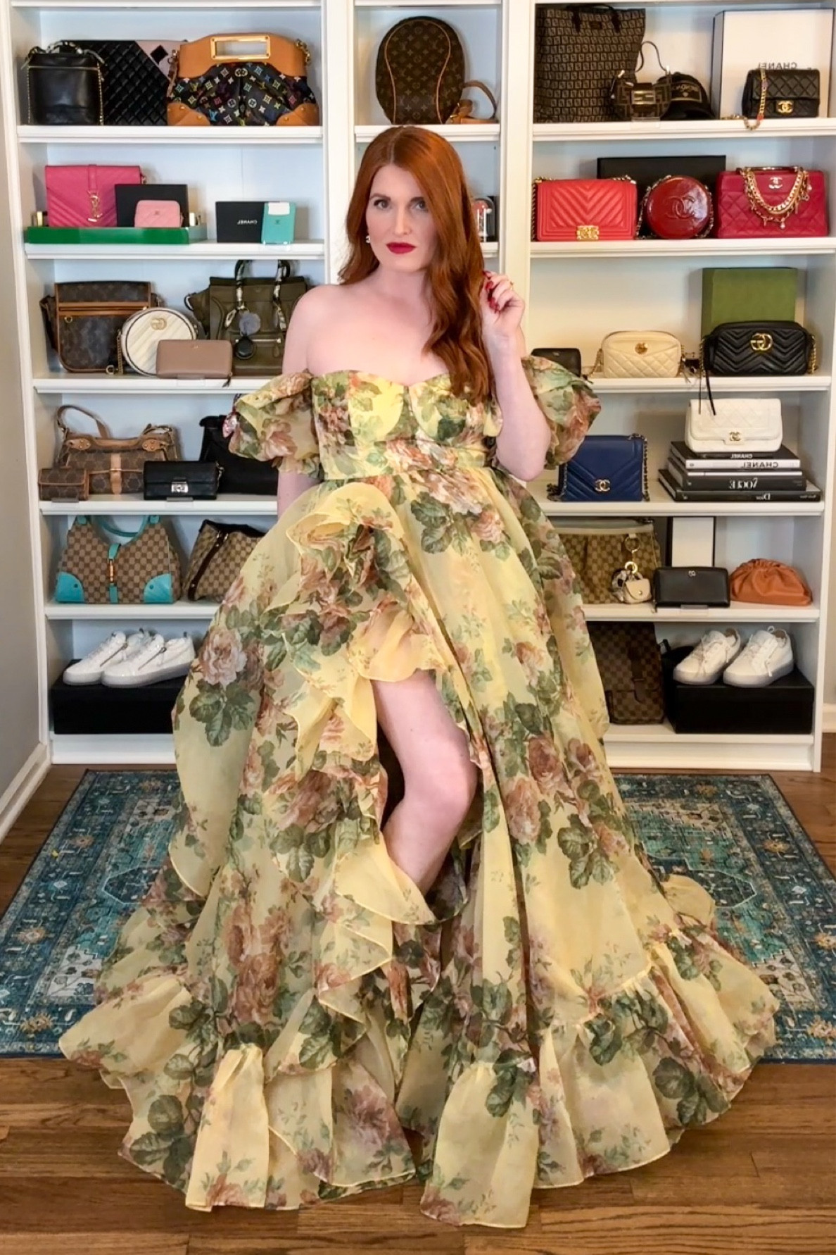 This dress makes me feel like an ethereal queen! Perfect wedding guest dress for a black tie wedding. 

#LTKWedding #LTKParties #LTKItBag