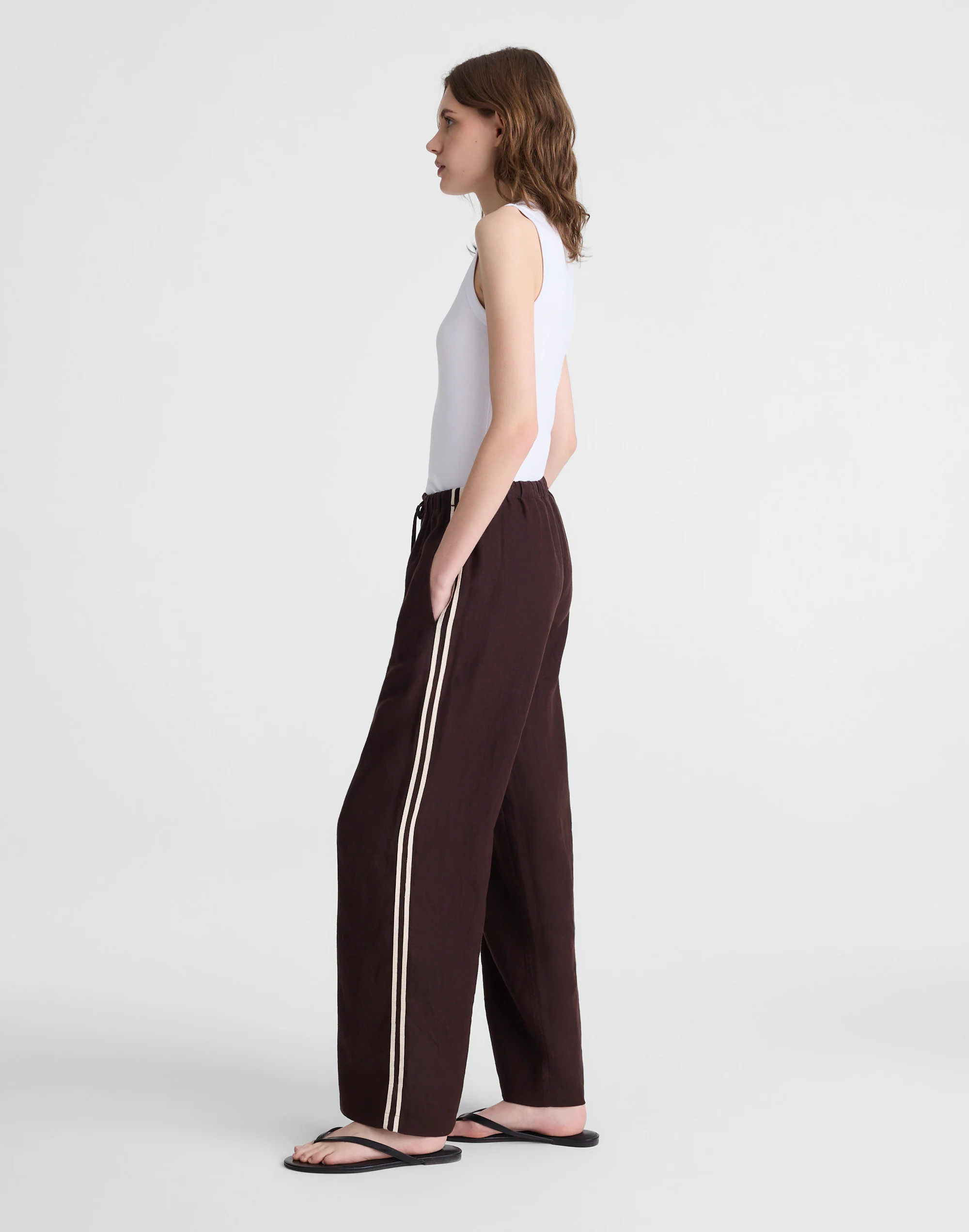 Pull-On Pants in 100% Linen | Madewell