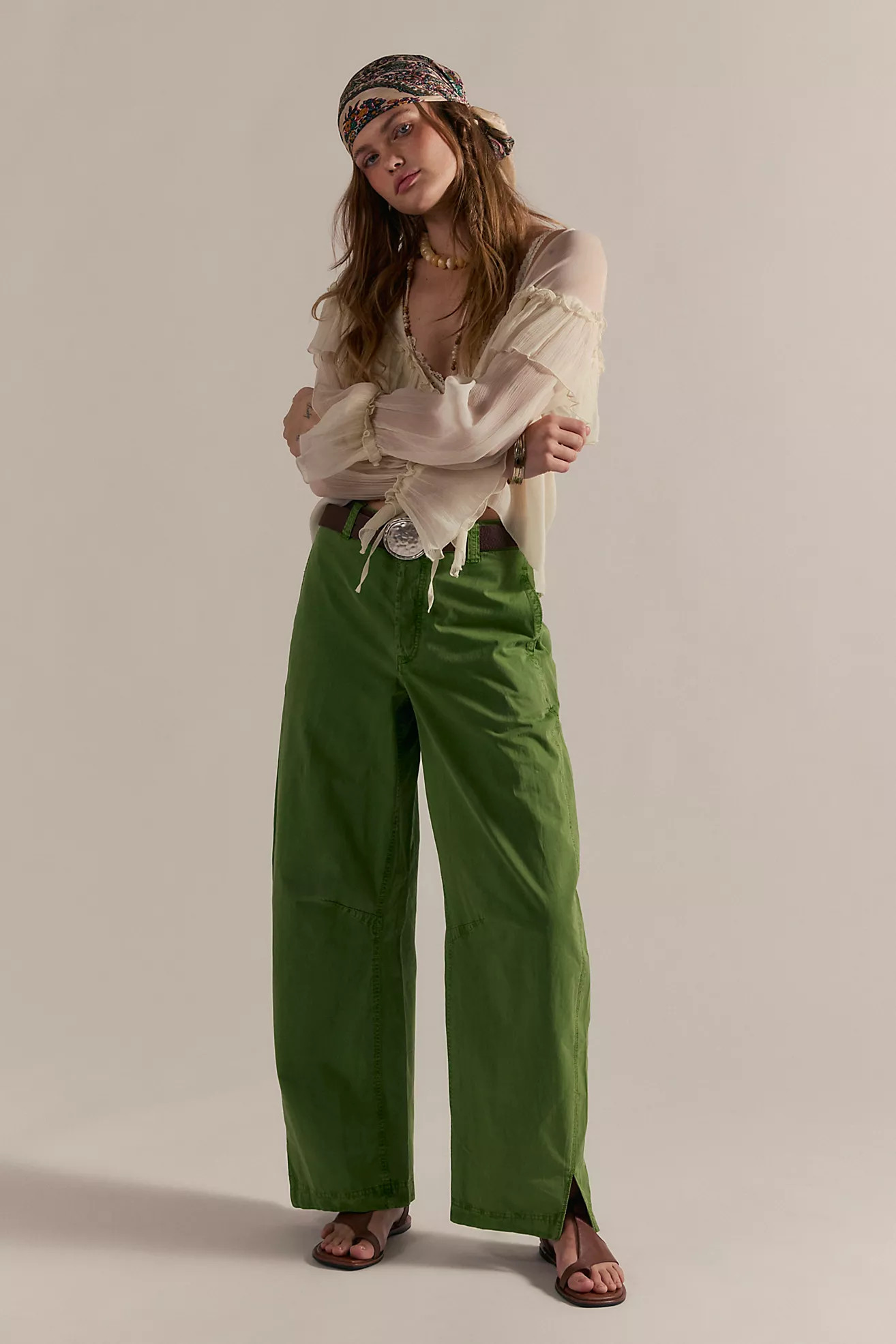 We The Free Stand Up Barrel Chino Pants | Free People (Global - UK&FR Excluded)