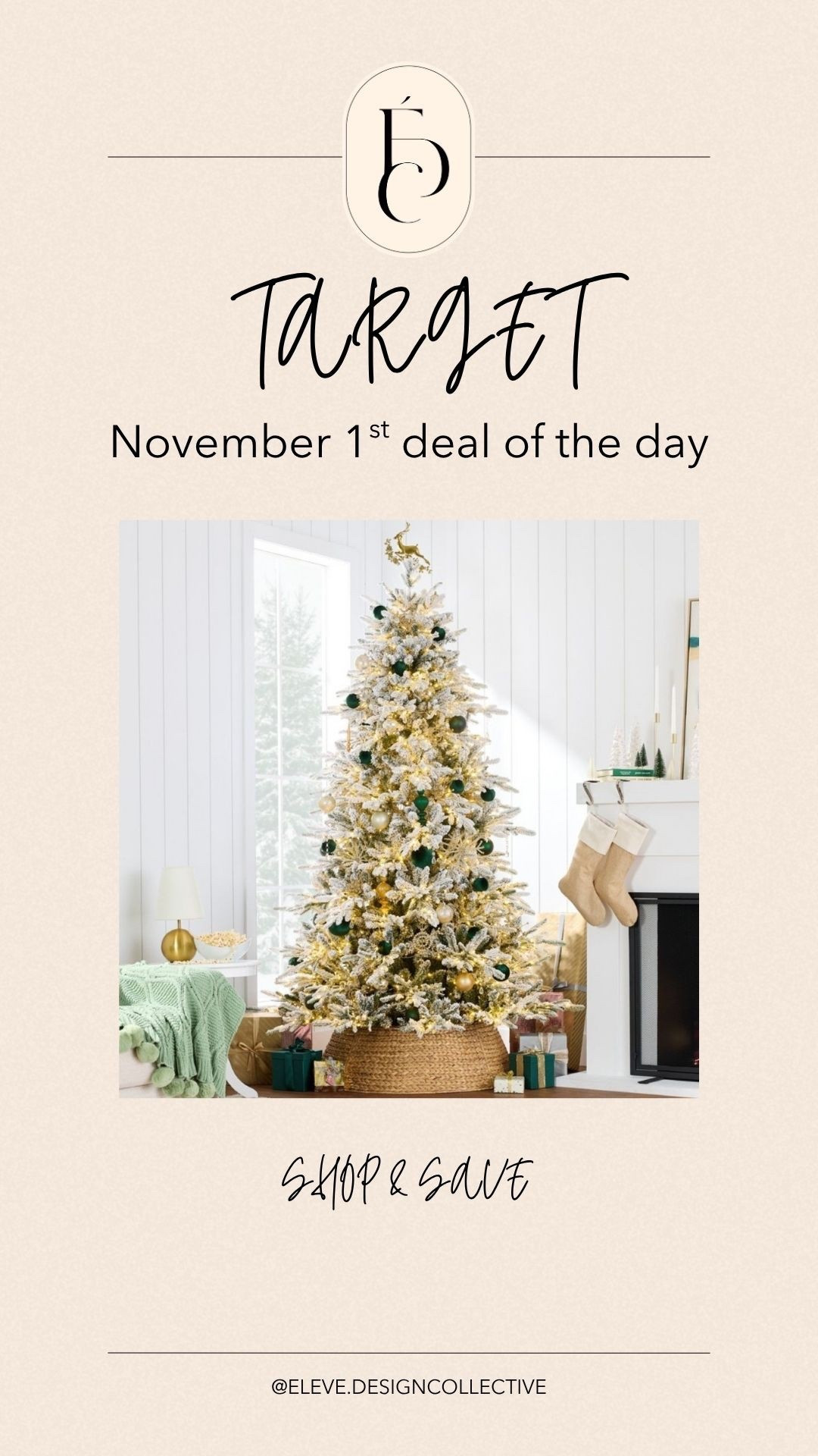 Today only! Up to 50% off select artificial Christmas trees!

#todayonly #target #targetdealoftheday #tistheseason #targetsale

#LTKSaleAlert #LTKSeasonal #LTKHoliday