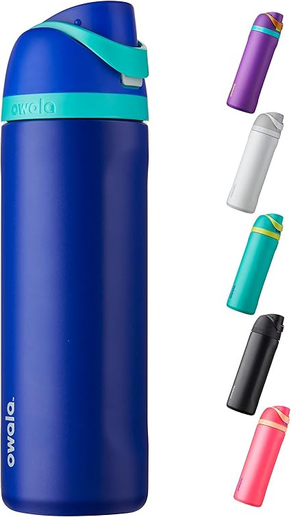 Owala FreeSip Insulated Stainless Steel Water Bottle with Straw for Sports and Travel, BPA-Free, ... | Amazon (US)