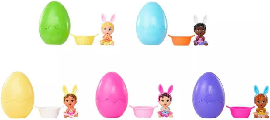 Barbie Color Reveal Easter Egg HJX67 Series Complete Set of 5 Colored Egg Surprises (One of Each ... | Amazon (US)