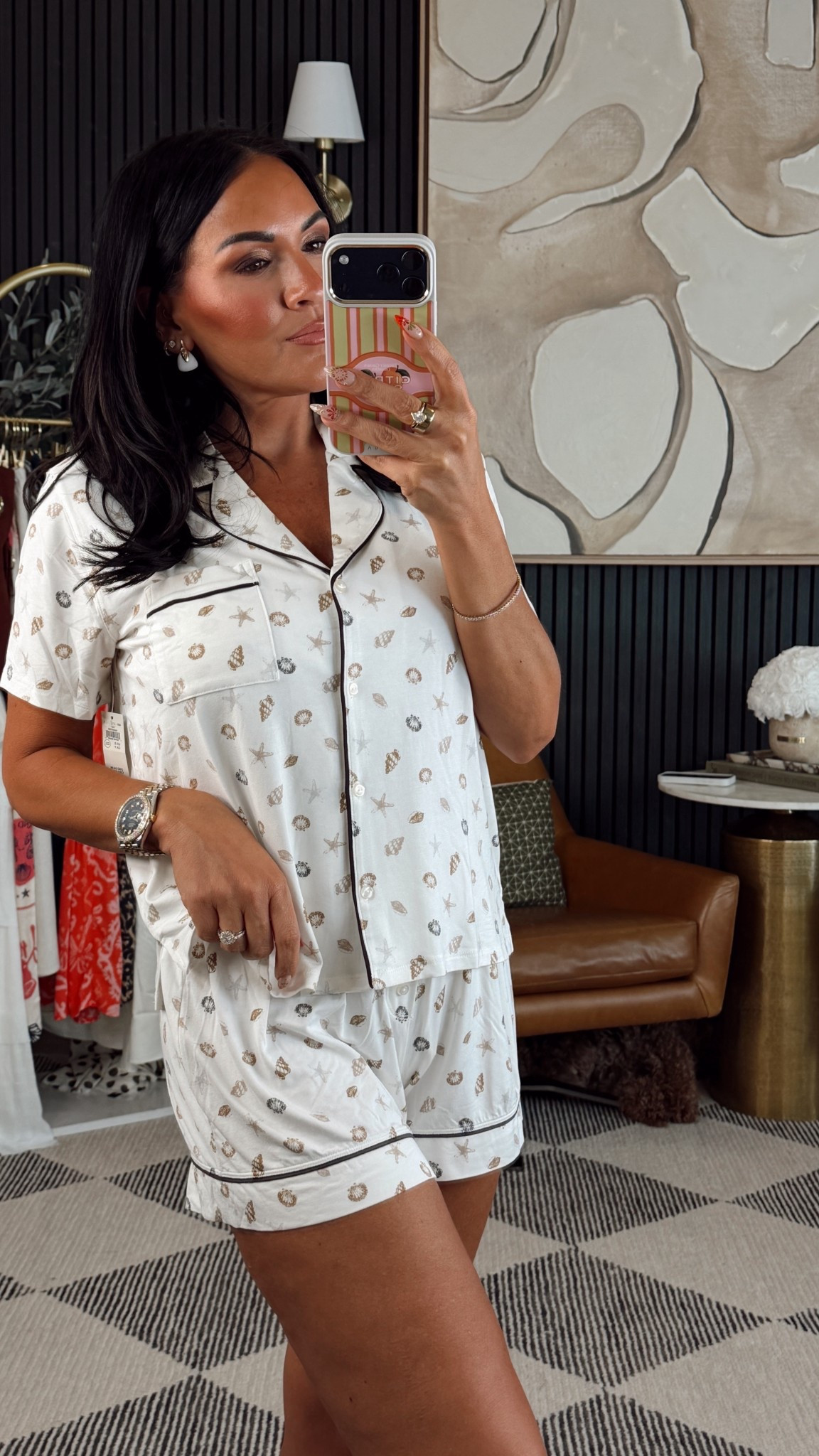 In love with these pjs for summer. 

In size small 