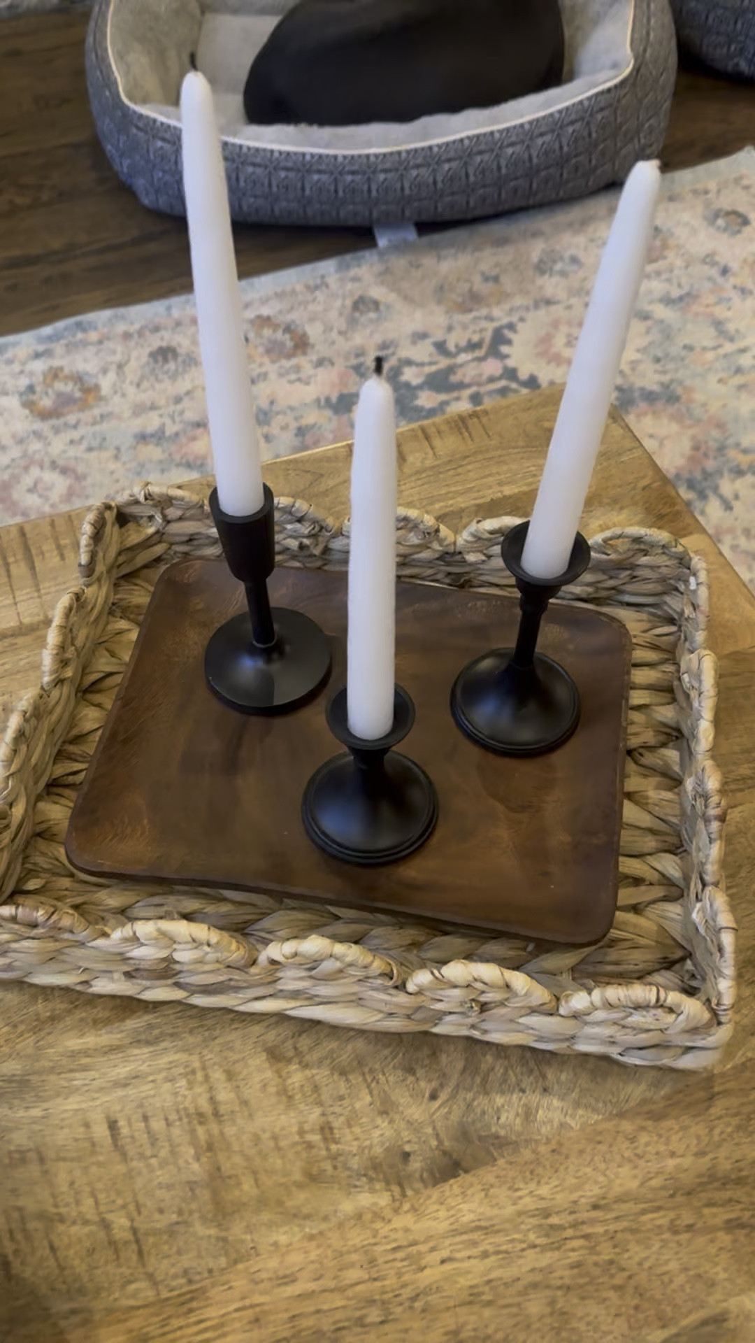 Woven scalloped decorative tray. Beautiful affordable decorative accessory for your home. 

#LTKHome #LTKFindsUnder50 #LTKStyleTip