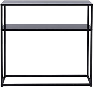 FurnitureR Modern 2-Tier Shelving Unit Console Table, Accent Shelves Bookshelf Rack Storage and Orga | Amazon (US)