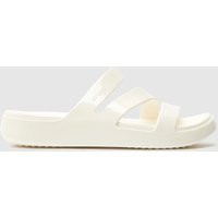 Crocs Getaway Strappy Sandals in Off-White | Schuh