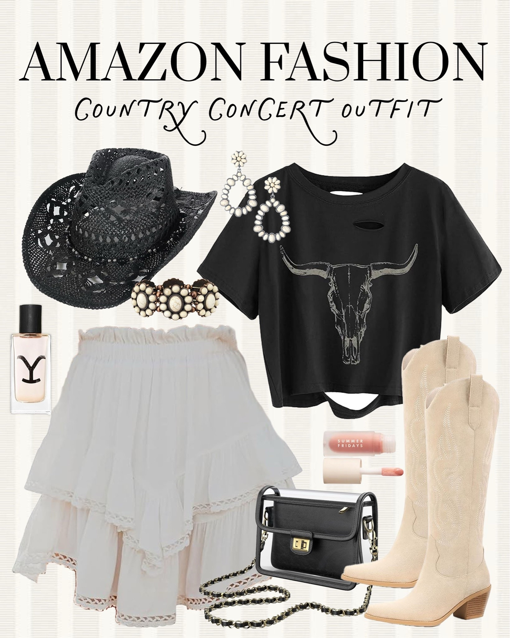 What to wear to a country concert this summer! 

#amazonfinds

Amazon finds. Amazon fashion. Amazon country concert outfit idea. What to wear to a summer concert. Country concert style.

#LTKootd #LTKgrwm #LTKSeasonal