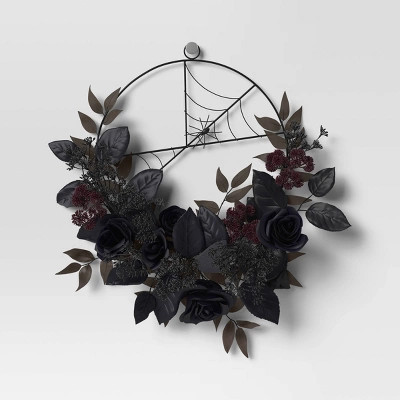 Floral Halloween Wreath - Threshold™ | Target