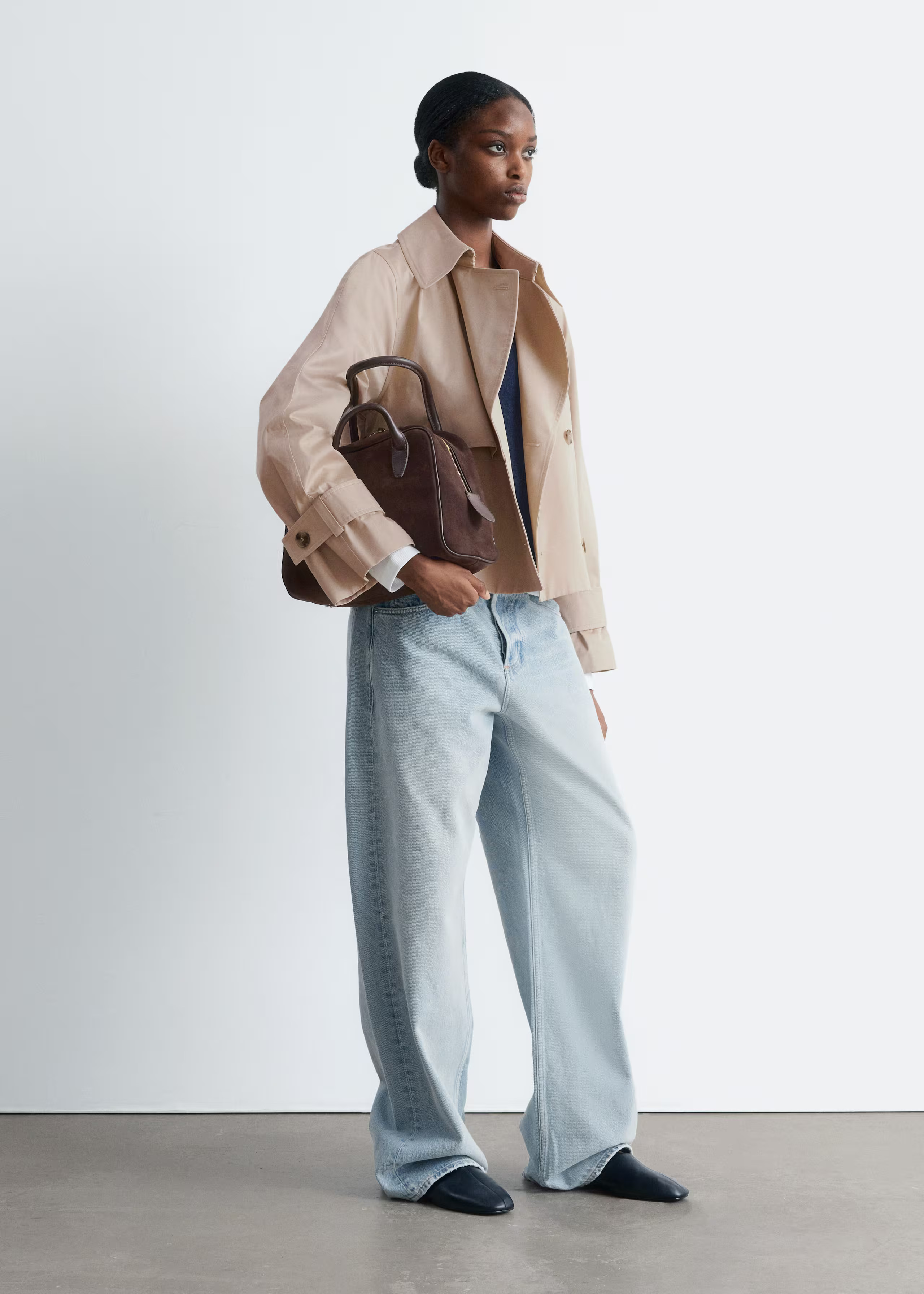 Short Trench Coat Jacket | & Other Stories UK